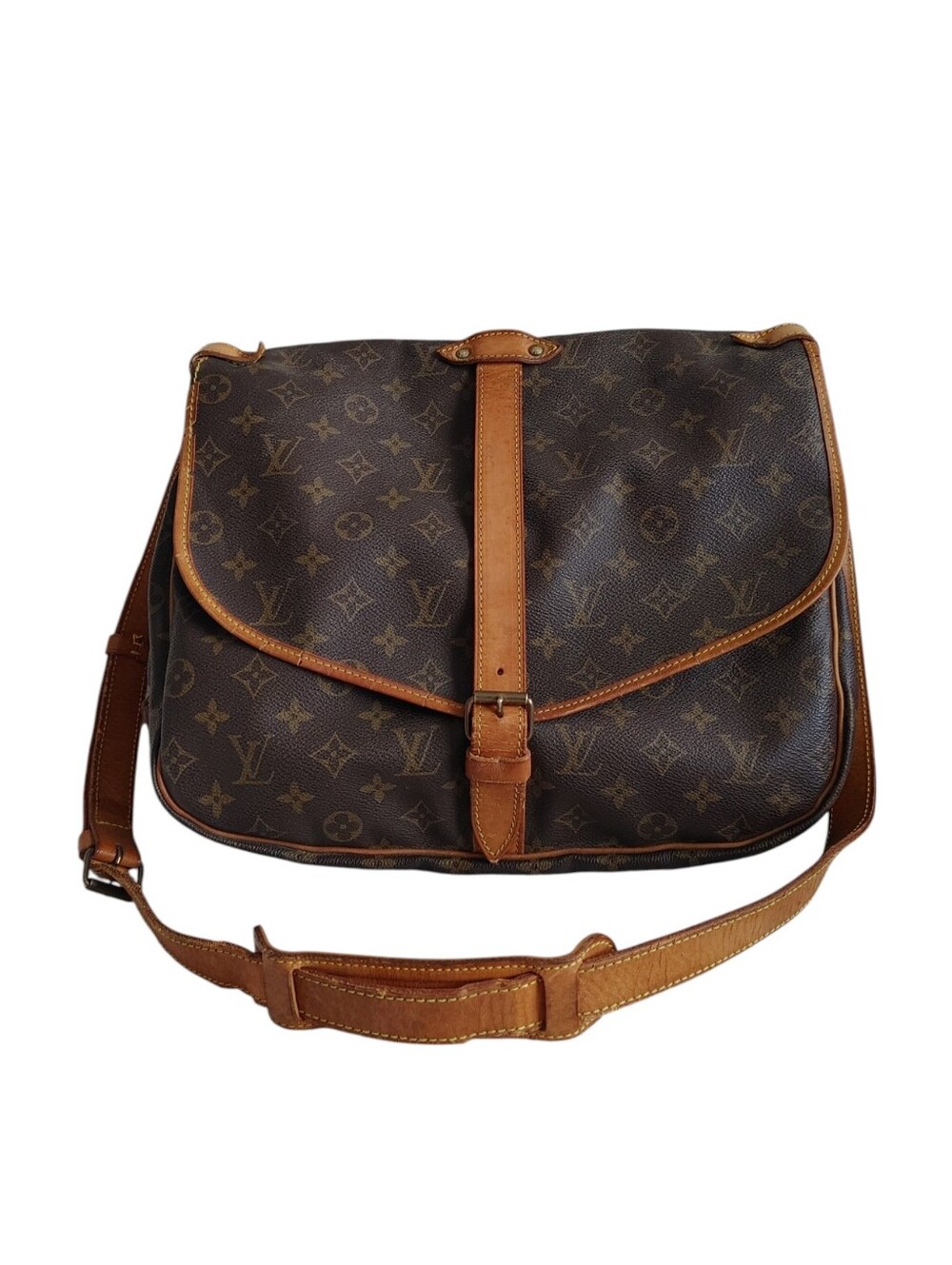 Vintage Louis Vuitton Samur 35 Monogram Bag